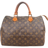 Louis Vuitton Monogram Canvas Speedy 30 Handbag