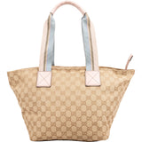Gucci Monogram GG Canvas Tote Shoulder Bag
