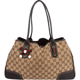 Gucci Monogram GG Canvas Princy Shoulder Bag