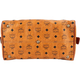 MCM Monogram Visetos Boston Handbag