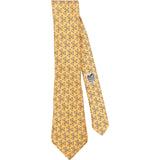 Hermès Printed Pattern Silk Tie Krawatte