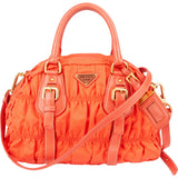 [🔄️B11 / F15] Prada Tessuto Gaufre Bauletto Bag Handbag - vintageandkickz