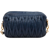 Miu Miu Matelassé Leather Camera Crossbody Bag