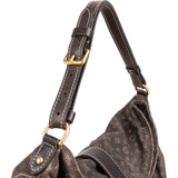 Louis Vuitton Monogram Mini Lin Canvas Fusain Idylle Romance Shoulder Bag