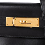 Hermès Box Calf Kelly 28 Sellier Handbag