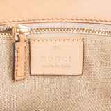 Gucci Floral Print Canvas Bamboo Handle Tote Shoulder Bag