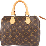 Louis Vuitton Monogram Canvas Speedy 25 Handbag