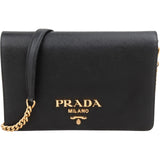 Prada Saffiano Leather Wallet On Chain Crossbody Bag