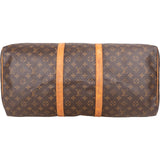 Louis Vuitton Monogram Canvas Keepall 55 Travel Bag