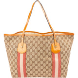 Gucci Monogram GG Canvas Joy Tote Shoulder Bag