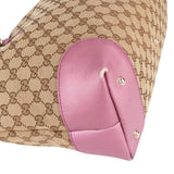 Gucci Monogram GG Heart Bit Tote Handbag - vintageandkickz