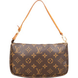 Louis Vuitton Monogram Canvas Pochette Accessoires Handbag