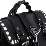 Mulberry Leather Whipstitch Alexa Satchel Handbag