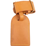 [🔄️B21 / F54] Louis Vuitton Vachetta Leather Luggage Tag - vintageandkickz