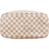 Louis Vuitton Monogram Damier Azur Canvas Neverfull MM Shoulder Bag