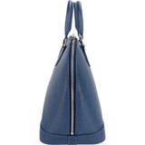 Louis Vuitton Blue Epi Leather Alma PM Handbag