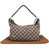 Gucci Monogram GG Canvas Pochette Shoulder Bag