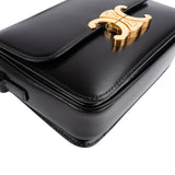 Celine Shiny Calfskin Teen Triomphe Crossbody Bag