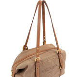 Prada Emblem Jacquard Bauletto Shoulder Bag