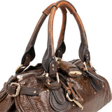 Chloé Patent Leather Paddington Handbag
