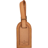 Louis Vuitton Vachetta Leather Luggage Tag