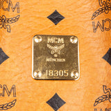 MCM Monogram Visetos Heritage Drawstring Bucket Crossbody Bag