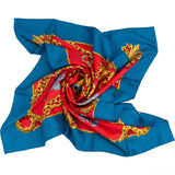Hermès Carrosses d'Or Silk Carre 90 Scarf Tuch