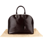 Louis Vuitton Prune Electric Epi Leather Alma GM Handbag - vintageandkickz