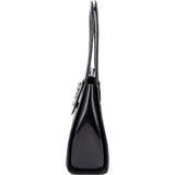 Cartier Black Patent Leather Panthère C Top Handle Shoulder Bag
