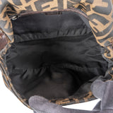 Fendi Monogram FF Mamma Baguette Shoulder Bag