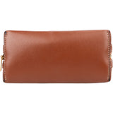 Celine Calfskin Chain Shoulder Triomphe Crossbody Bag