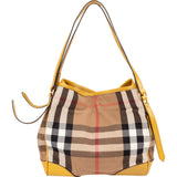 Burberry Nova-Check Monogram Haymarket Hobo Shoulder Bag