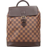 Louis Vuitton Monogram Damier Ebene Canvas Soho Centenaire Backpack