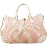 Louis Vuitton Monogram Mini Lin Striped Croisette Marina GM Handbag
