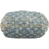 Louis Vuitton Monogram Denim Pleaty Handbag