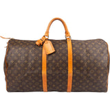Louis Vuitton Monogram Canvas Keepall 60 Travel Bag