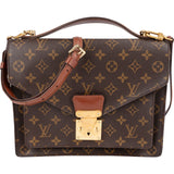 Louis Vuitton Monogram Canvas Monceau Handbag