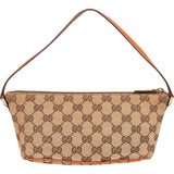Gucci Monogram GG Canvas Pochette Handbag