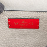 Valentino Garavani Grained Calfskin Rockstud Double Flap Crossbody Bag