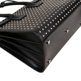 Saint Laurent Grained Leather Studded Sac de Jour Handbag