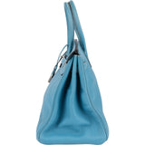 Hermès Blue Jean Togo Leather Birkin 35 Handbag