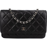 Chanel Quilted Lambskin Wallet on Chain Crossbody Bag