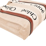Chloé Canvas Small Woody Tote Handbag