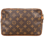 Louis Vuitton Monogram Canvas Compiegne 23 Clutch - vintageandkickz