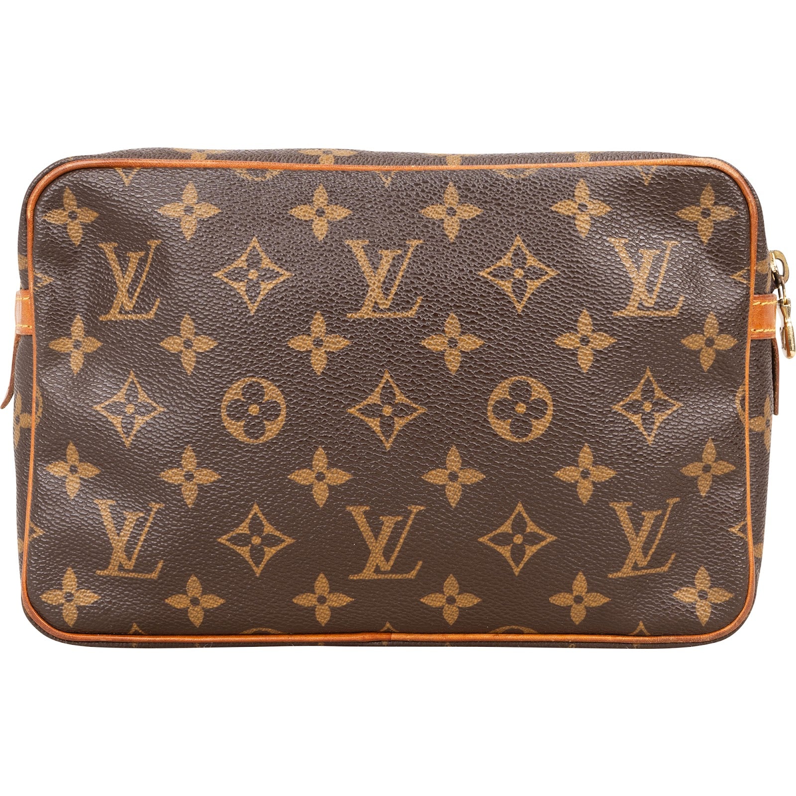 Louis Vuitton Monogram Canvas Compiegne 23 Clutch - vintageandkickz