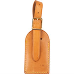 [🔄️B10 / F35] Louis Vuitton Vachetta Leather Luggage Tag - vintageandkickz