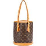 Louis Vuitton Monogram Canvas Bucket PM Shoulder Bag