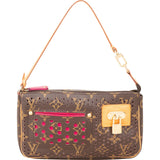 Louis Vuitton Limited Perforated Monogram Pochette Accessoires Handbag