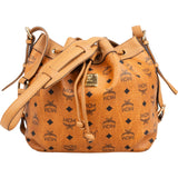 MCM Monogram Visetos Dessau Drawstring Crossbody Bag