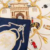 Hermès The Royal Mews Silk 90 Scarf Tuch